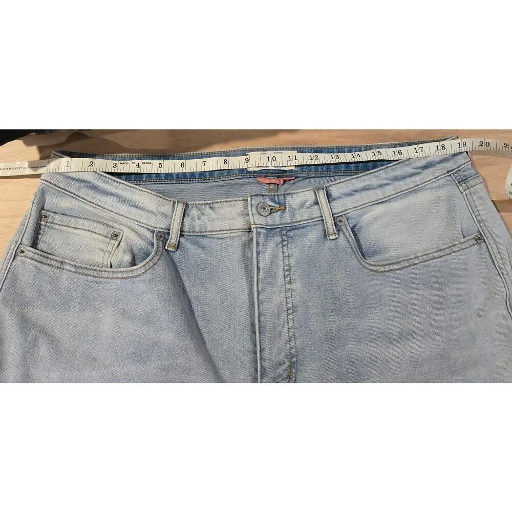 Free People We the Free Curvy jeans sz 35 light wash